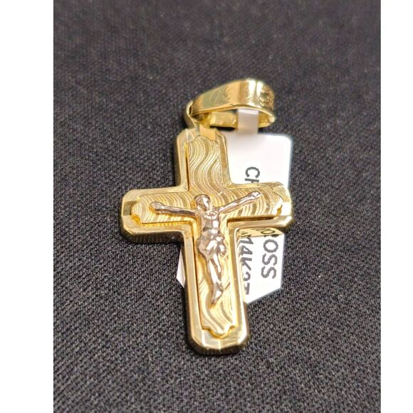 14KT 2-TONE GOLD 8.50G 1.5